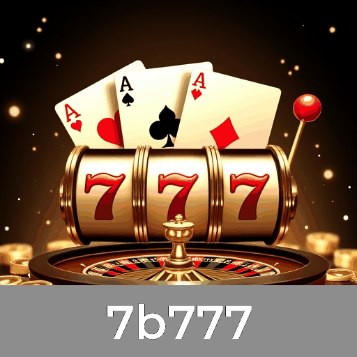 7b777: Caça-níqueis com Jackpot, Mesa de Jogo Estratégico, e Experiência de Dealer ao Vivo